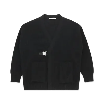 1017 ALYX 9SM Buckle Cardigan "Black"