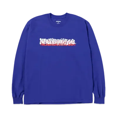 NEIGHBORHOOD NH . Tee LS-11 "Blue"