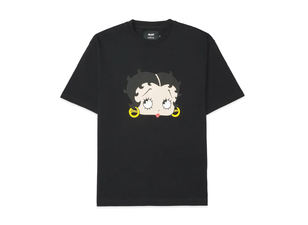 PALACE x Betty Boop T-Shirt "Black"