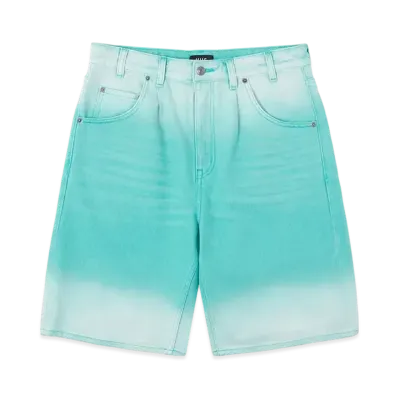 HUF Summer 25 Apollo Faded Denim Shorts "Jade"