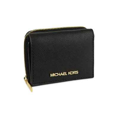 MICHAEL KORS Women's Trifold Wallet "Black"