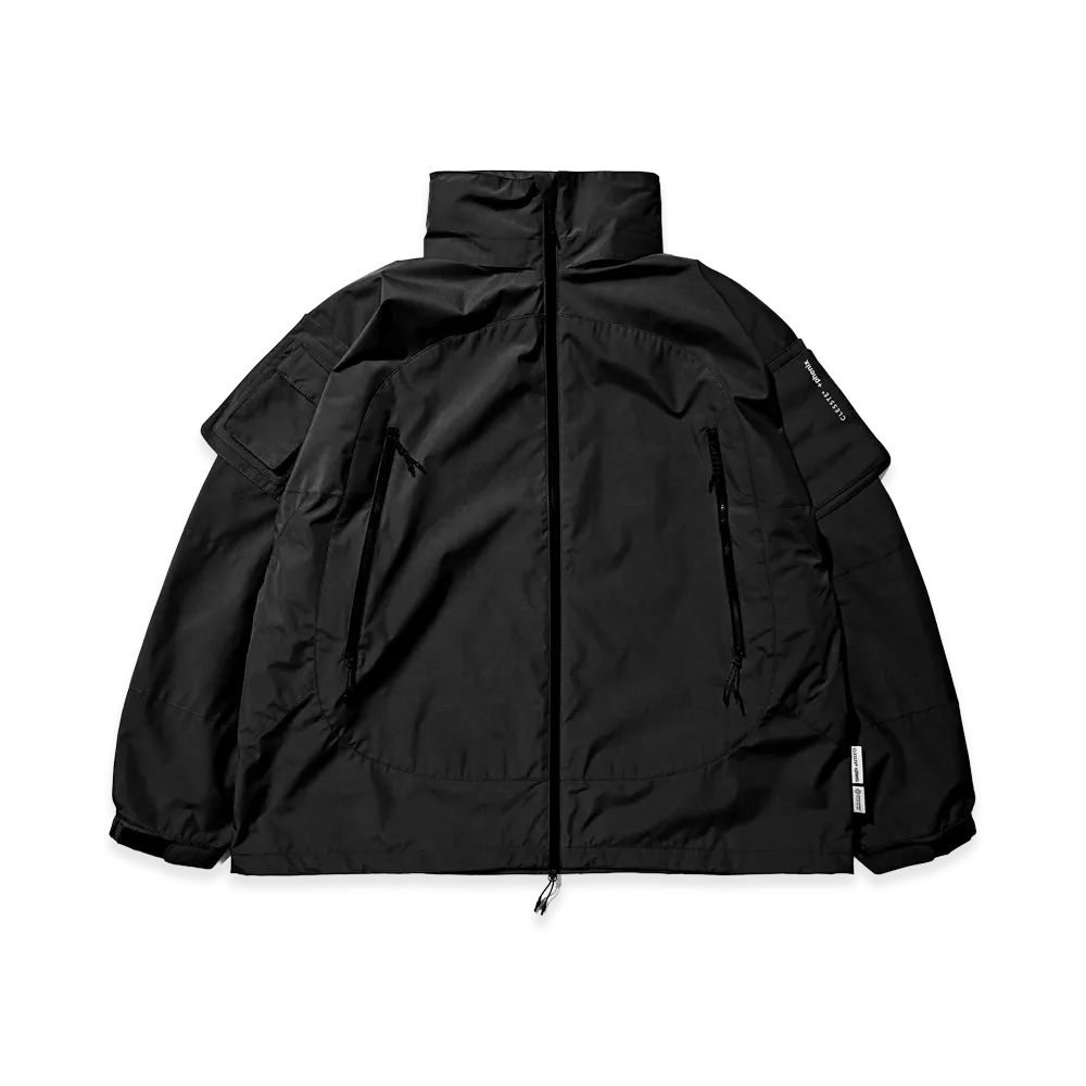 CLESSTE +Phenix Windstopper By Gore-Tex Labs City Military Jacket "Black"