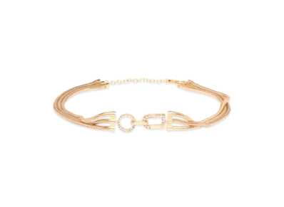 MIU MIU Chain Belt "Gold/Crystal"