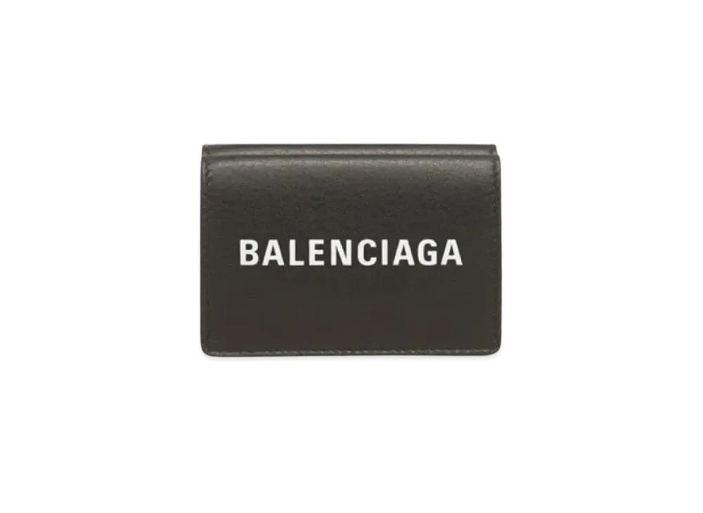 BALENCIAGA Everyday Daily Mini Wallet "Black"