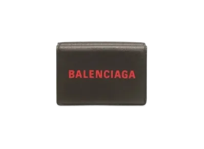 BALENCIAGA Everyday Daily Mini Wallet "Black"