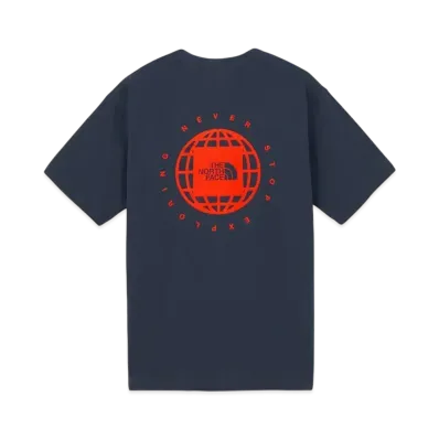 The North Face Short Sleeve Geo Square Logo Tee "Urban Navy"