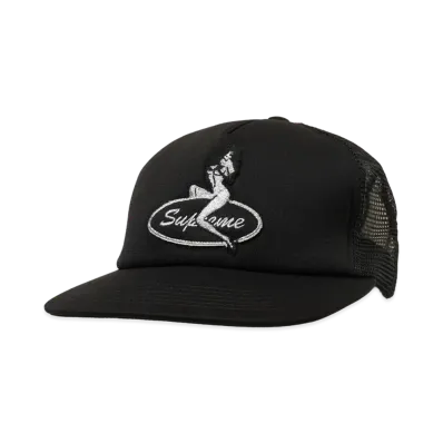 Supreme Pinup Mesh Back 5-Panel "Black"