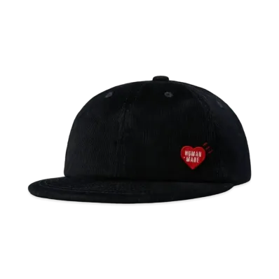 HUMAN MADE 6 PANEL CORDUROY CAP "Navy"
