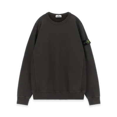 Stone Island Kids badge Logo Sweatshirt "Gray"