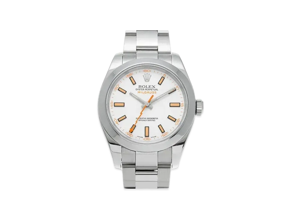 ROLEX Milgauss "White/Stainless Steel"