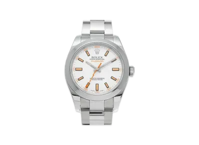 ROLEX Milgauss "White/Stainless Steel"