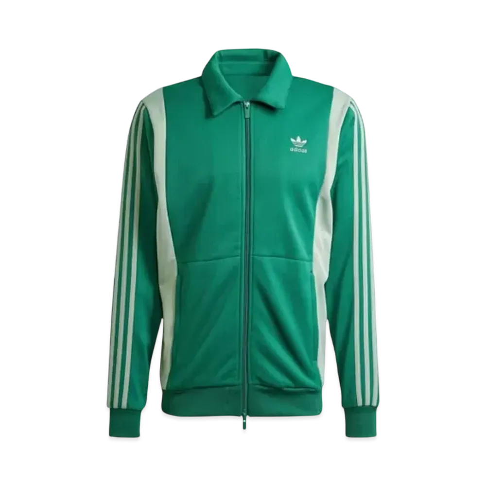 adidas Adicolor Panel Track Top "Collegiate Green/Silver Green"