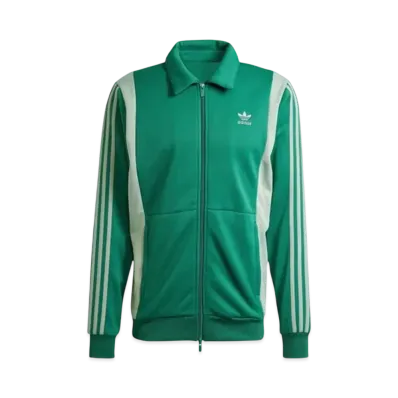 adidas Adicolor Panel Track Top "Collegiate Green/Silver Green"