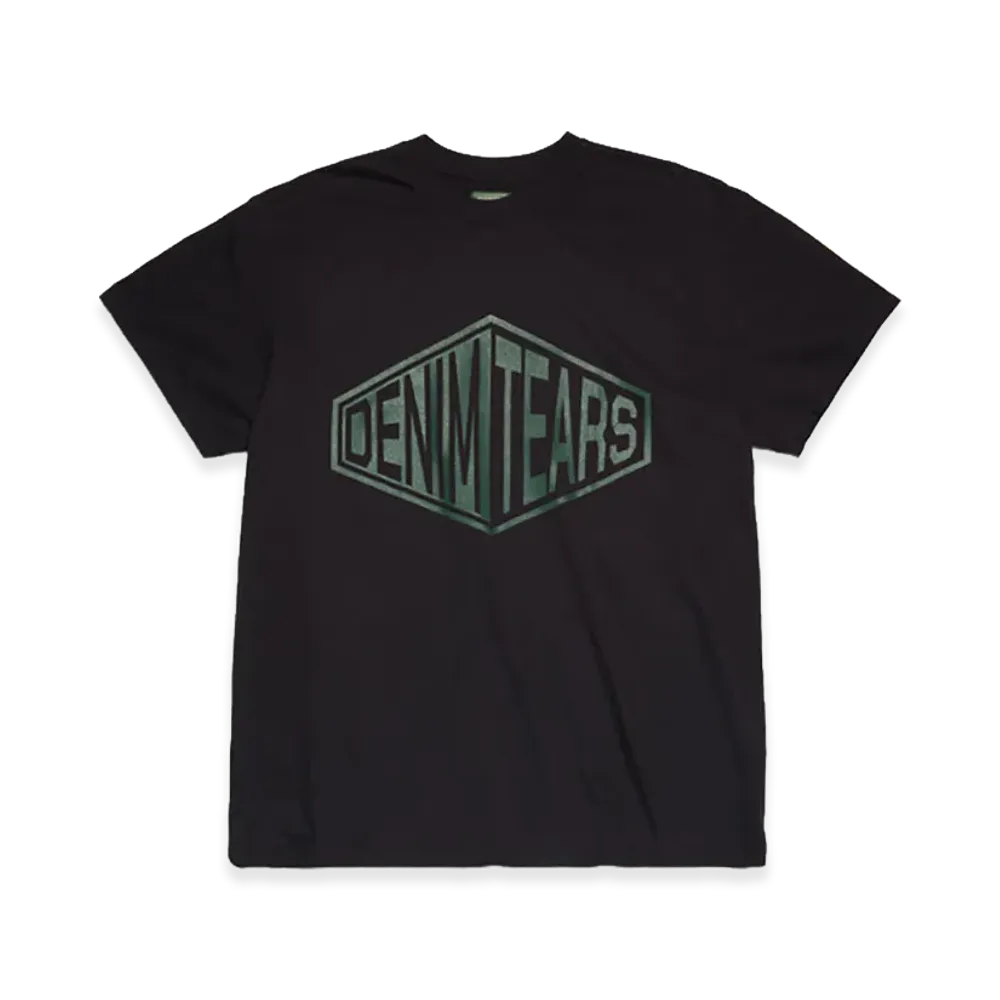 DENIM TEARS 3D Box Logo Tee "Black"