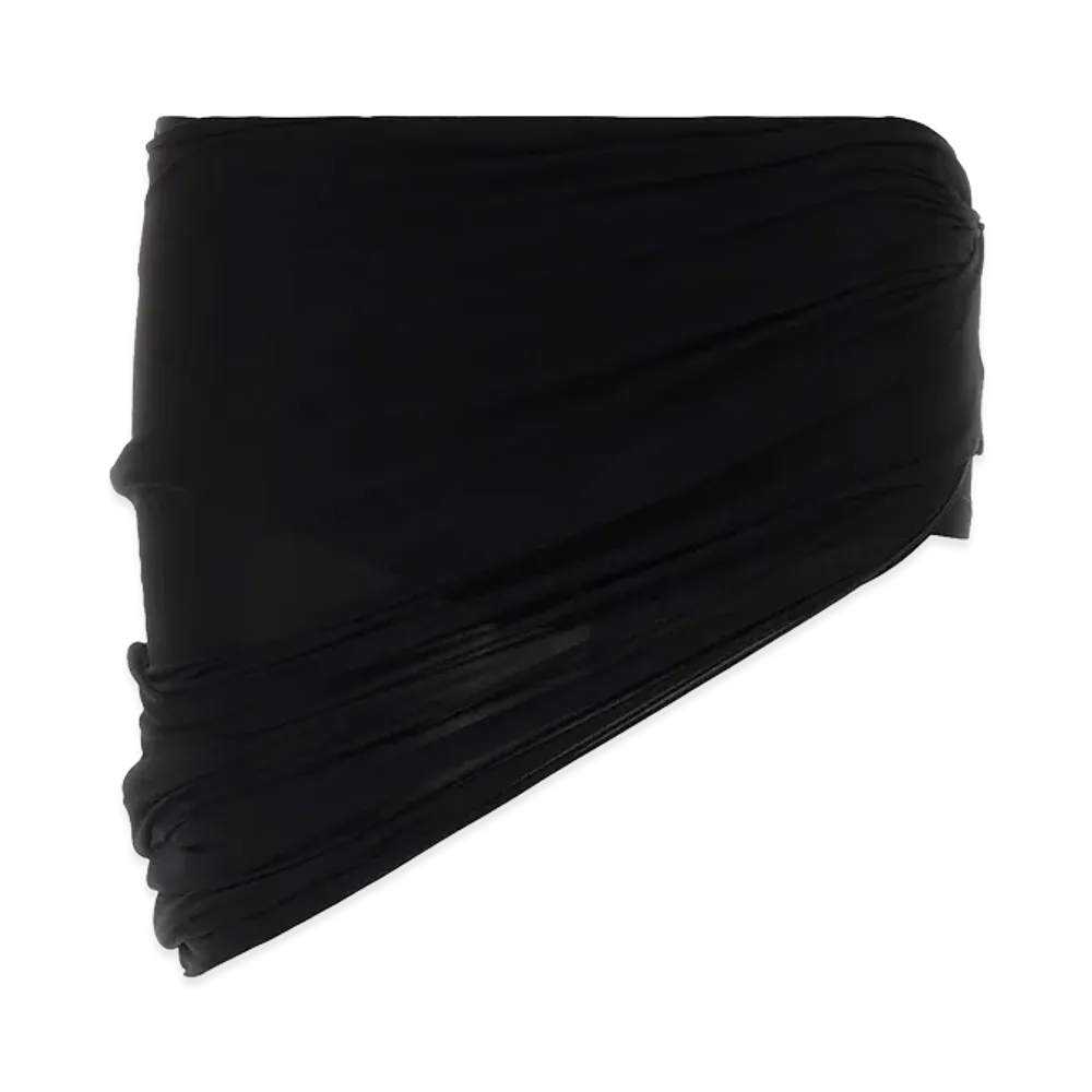 GUCCI Women's Stretch Jersey Mini Skirt "Black"