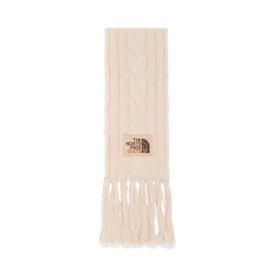 Gucci x The North Face Wool Scarf "Off White"