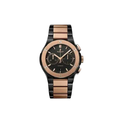 HUBLOT Classic Fusion Chronograph Ceramic King Gold Bracelet 42mm