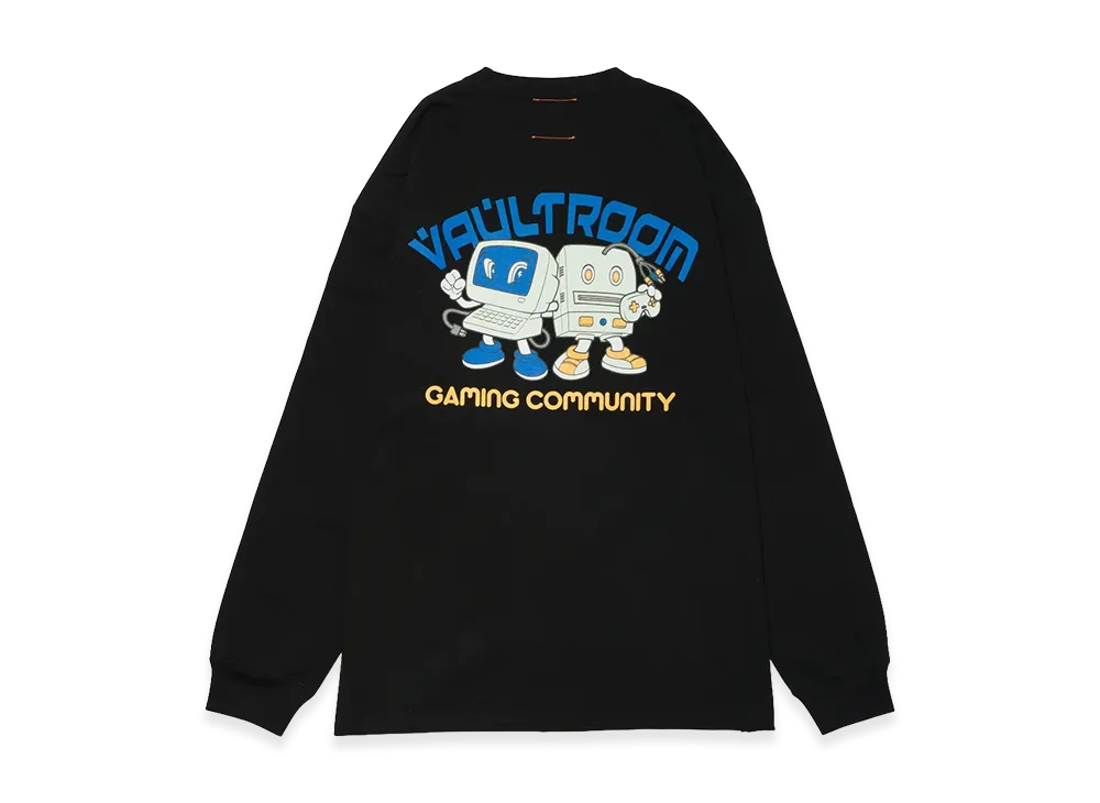 VAULTROOM VLT PC-100 L/S Tee "Black"