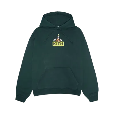 Kith x Disney Mickey & Friends Cyber Monday Goofy Classic Logo Hoodie "Stadium"
