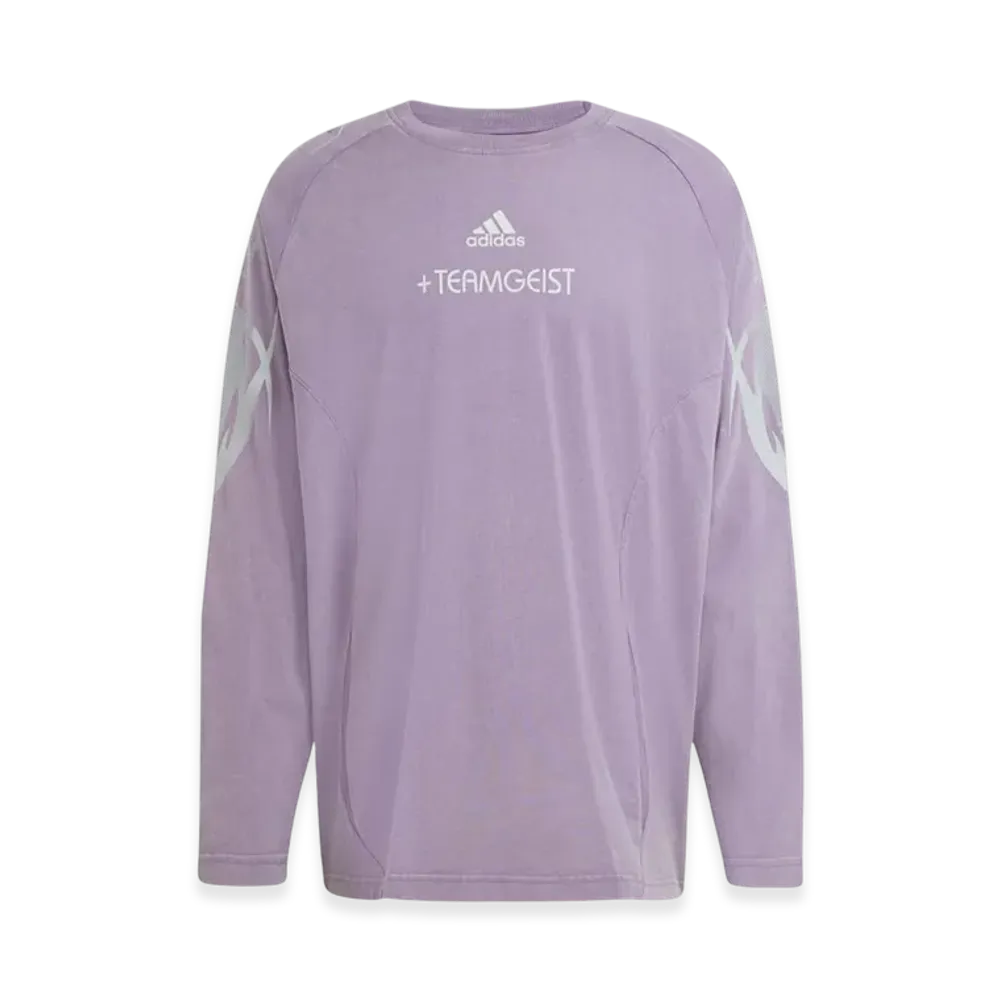 adidas Adilenium Season 4 Teamgeist Graphic Long Sleeve T-Shirt "Shadow Violet"