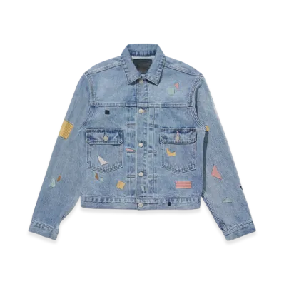 Levi's Made In Japan Type II Trucker Jacket Furikakeru "Medium Indigo"
