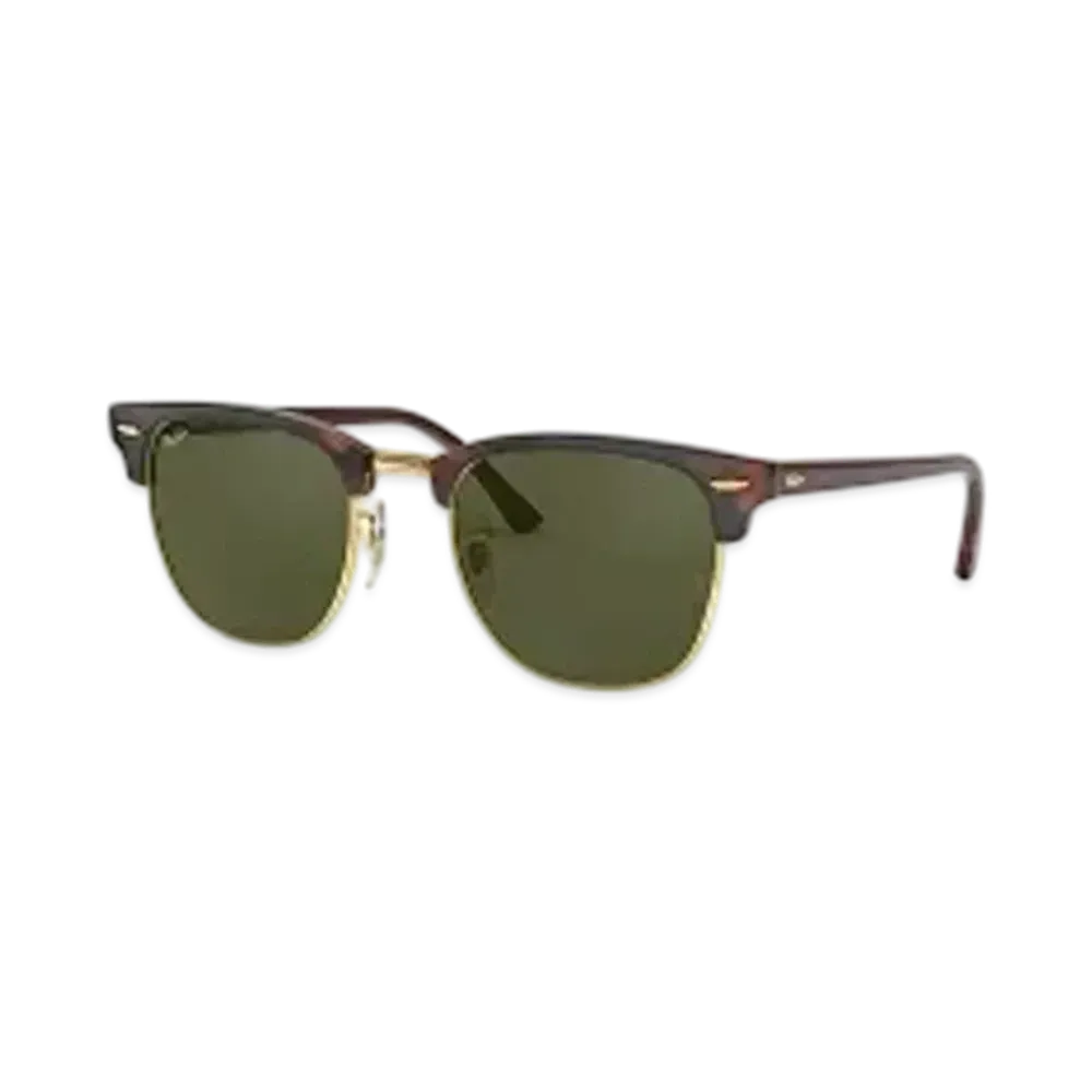 Ray-Ban Sunglasses Clubmaster "Tote Shell/Green"