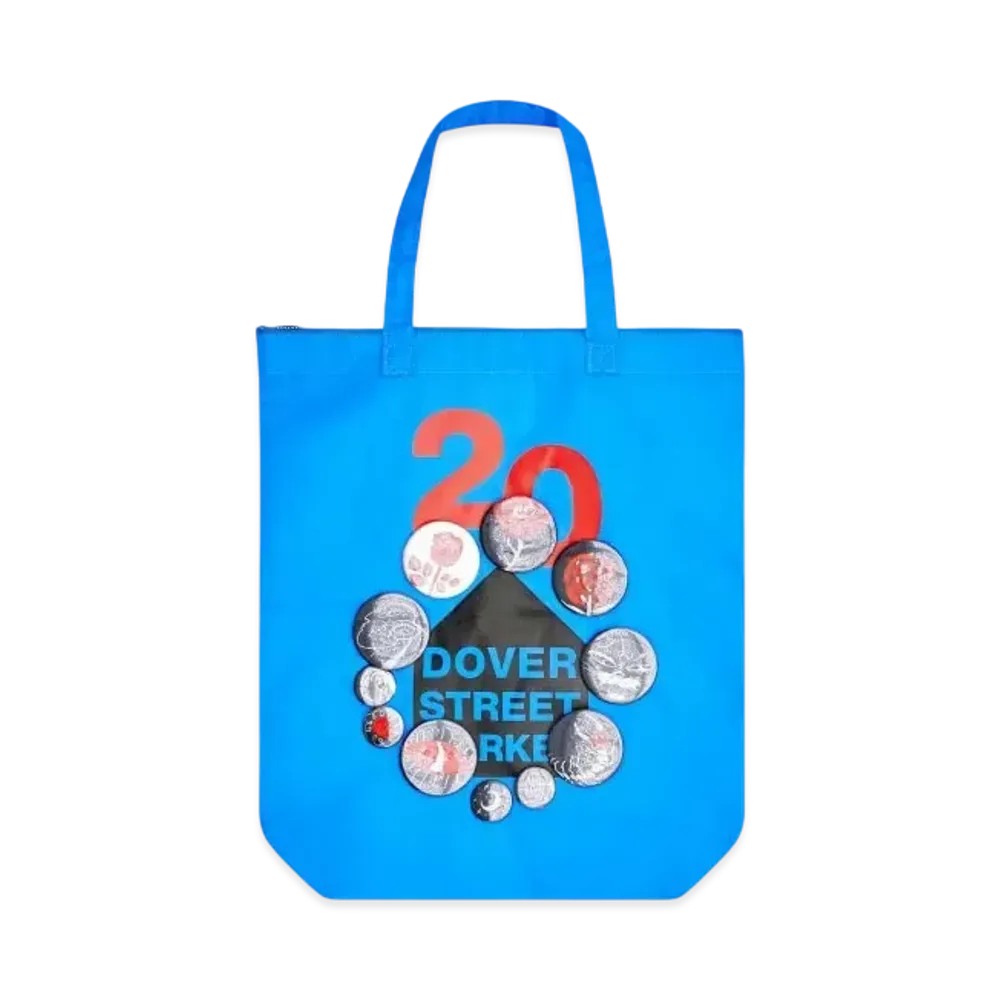 Dover Street Market London x Castro 20th Anniversary Tote "Blue"