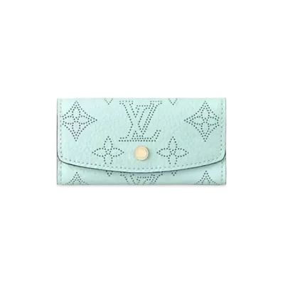 Louis Vuitton 4 Key Holder Mahina Japan Exclusive "Mineral Blue"