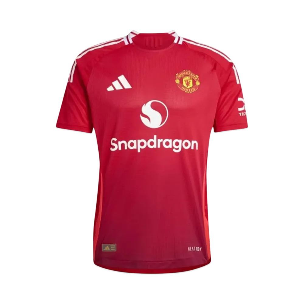 adidas Manchester United 24/25 Home Authentic Uniform "Mufc Red/Bright Red"