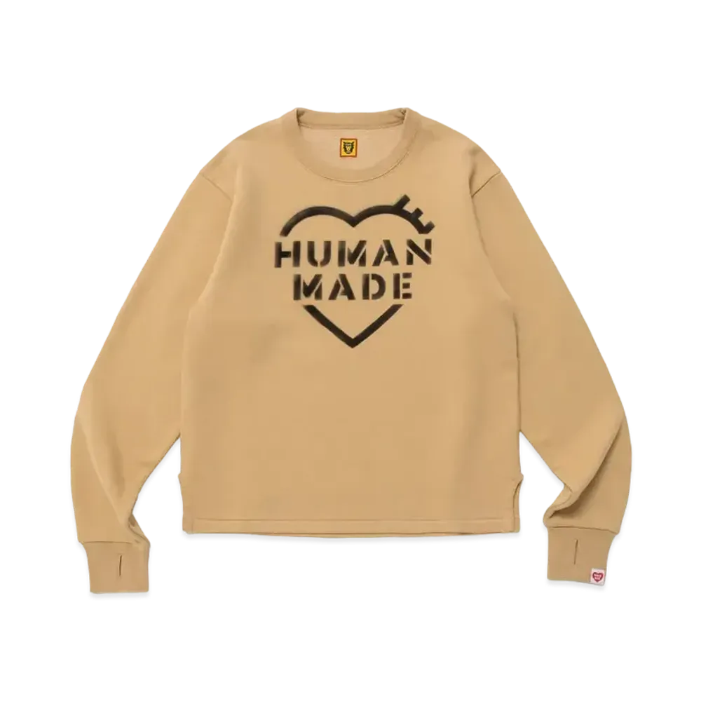 HUMAN MADE Military Sweatshirt #1 "Beige"