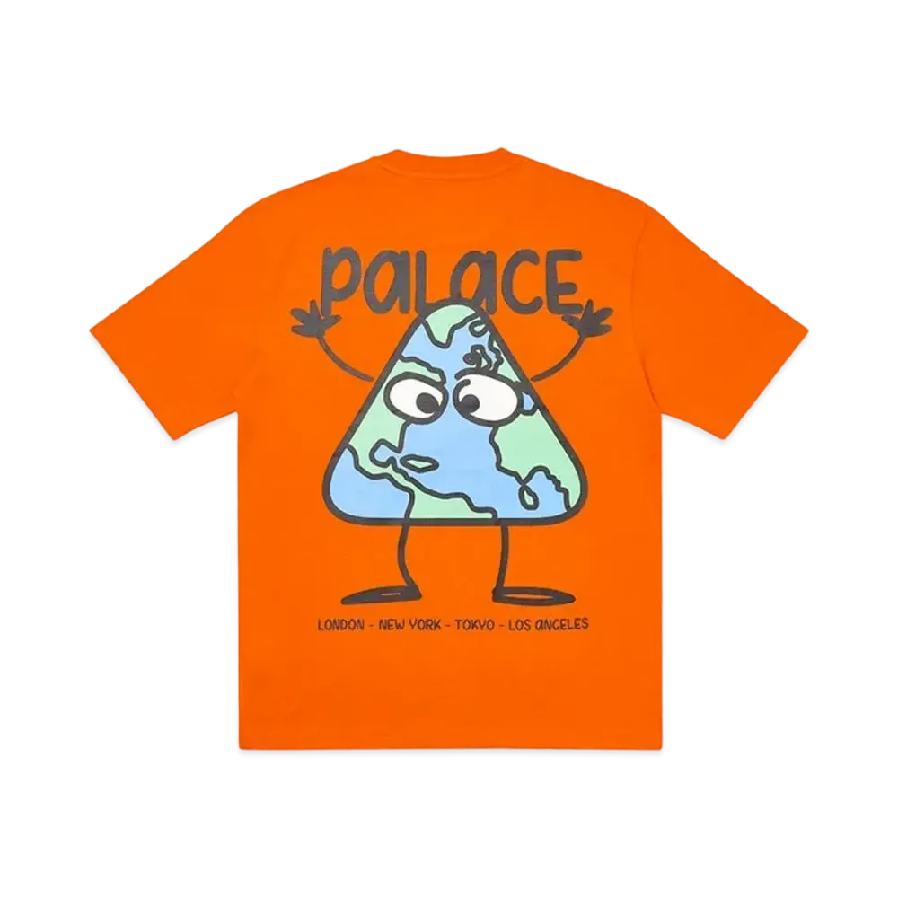 PALACE Globlerone T-Shirt "Orange"