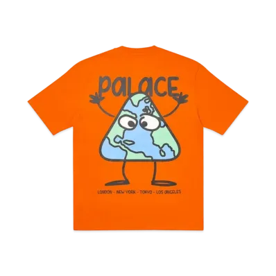 PALACE Globlerone T-Shirt "Orange"