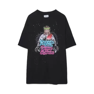 SOMEIT M16 VINTAGE TEE "BLACK"