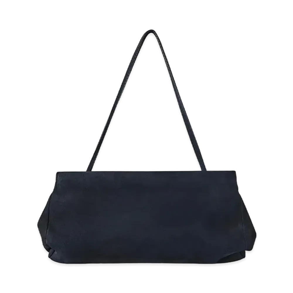 The Row Abby Bag in Suede "Dark Navy"