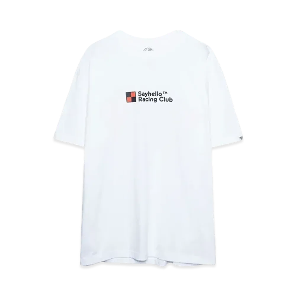 SAYHELLO Racing Club S/S Tee "WHITE"