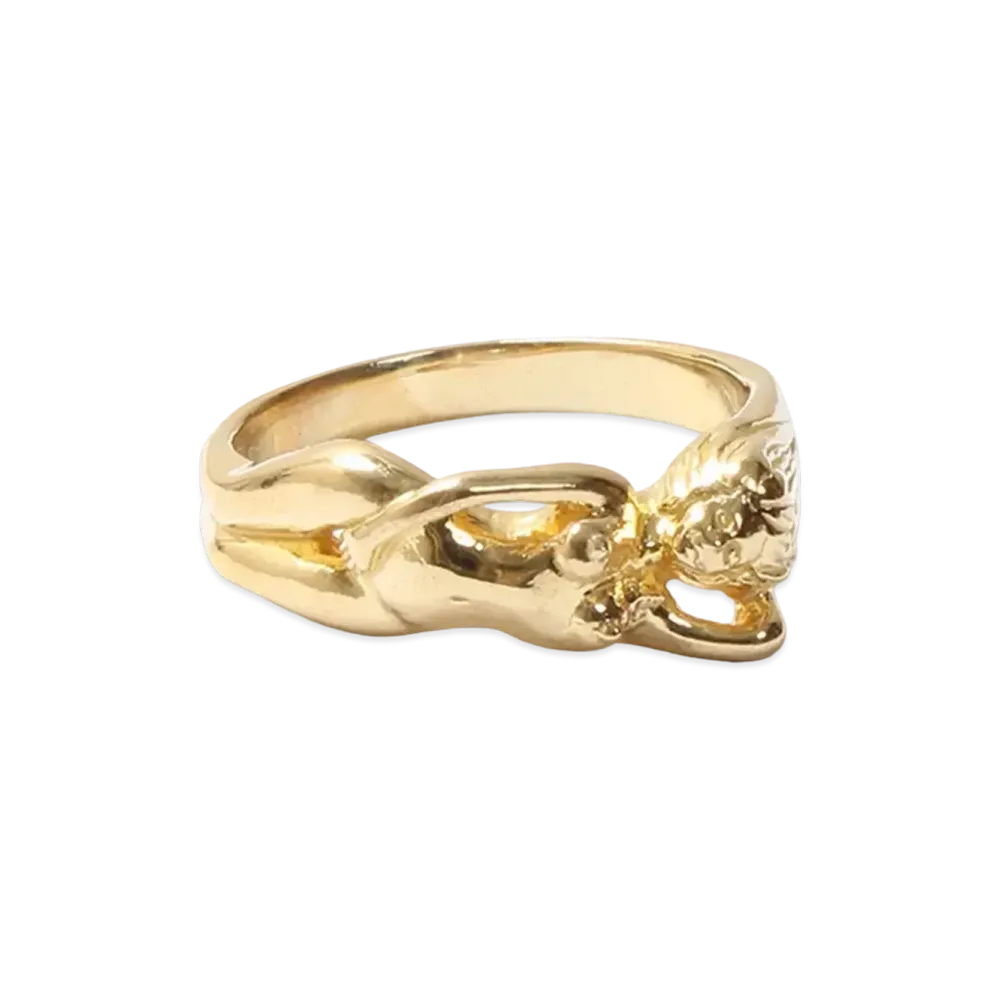WACKO MARIA Nude Ring "Gold"