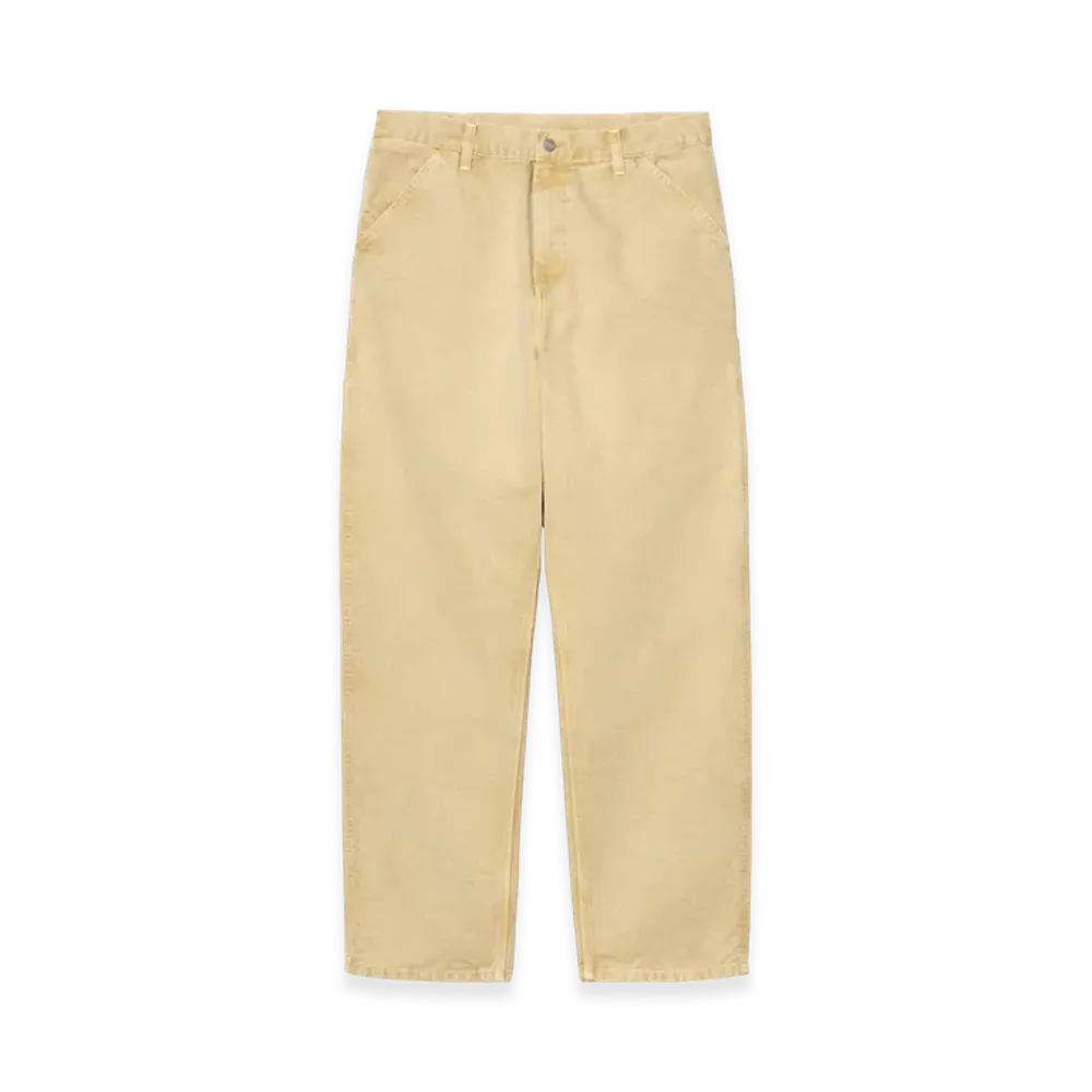 Carhartt WIP Single Knee Pant "Dusty H Brown (chalk wash)"