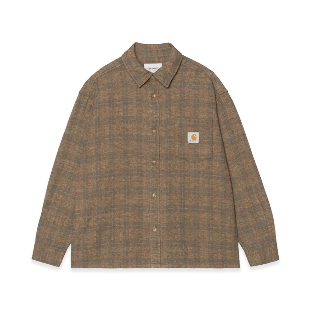 Carhartt WIP L/S Bagley Shirt "Bagley Check/Hamilton Brown"