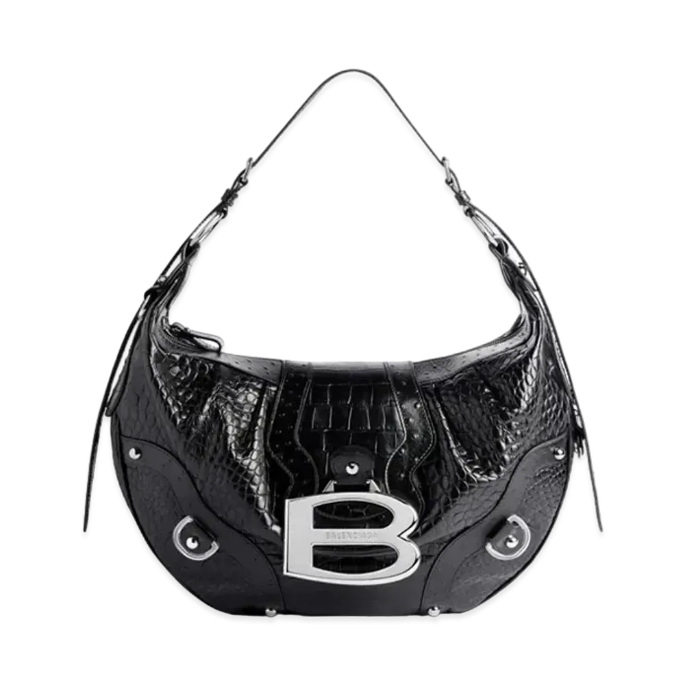 BALENCIAGA Essex Hobo Bag "Black"