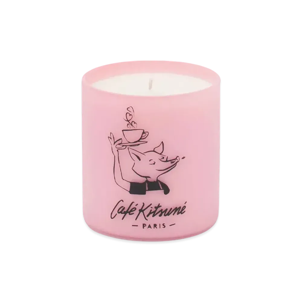 Maison Kitsune Cafe Kitsune Montpensier Candle "Soft Pink"