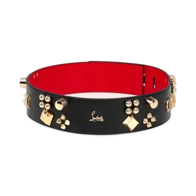 Christian Louboutin Carasky Belt 55 "Black"