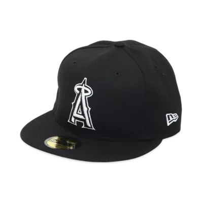 NEW ERA 59Fifty Baseball Cap "Angels Black"