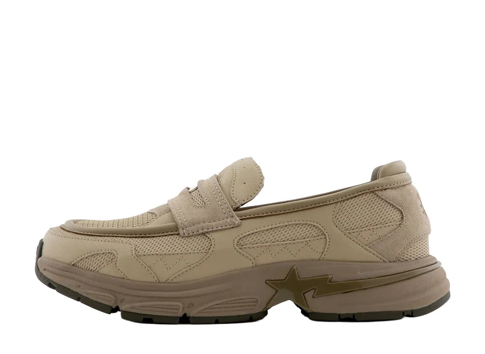 A BATHING APE Women's LOAFER STA #2 "Beige"