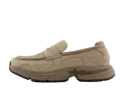 A BATHING APE Women's LOAFER STA #2 "Beige"