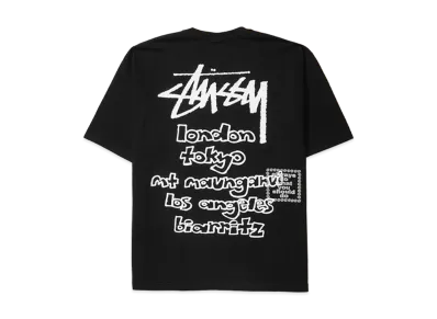 Stussy x Always Do What You Should Do World Tour Tee "Black"
