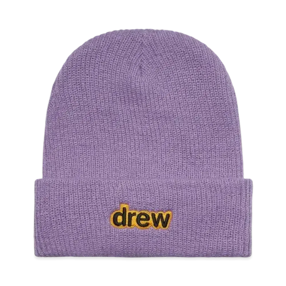 drew house Secret Soft Rib Beanie "Lavender"