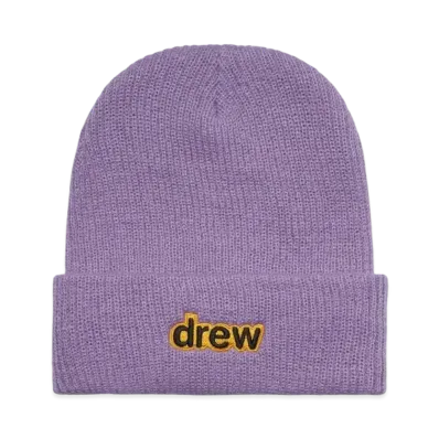 drew house Secret Soft Rib Beanie "Lavender"