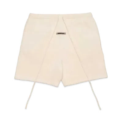 FEAR OF GOD ESSENTIALS Fleece Shorts "Buttercream"