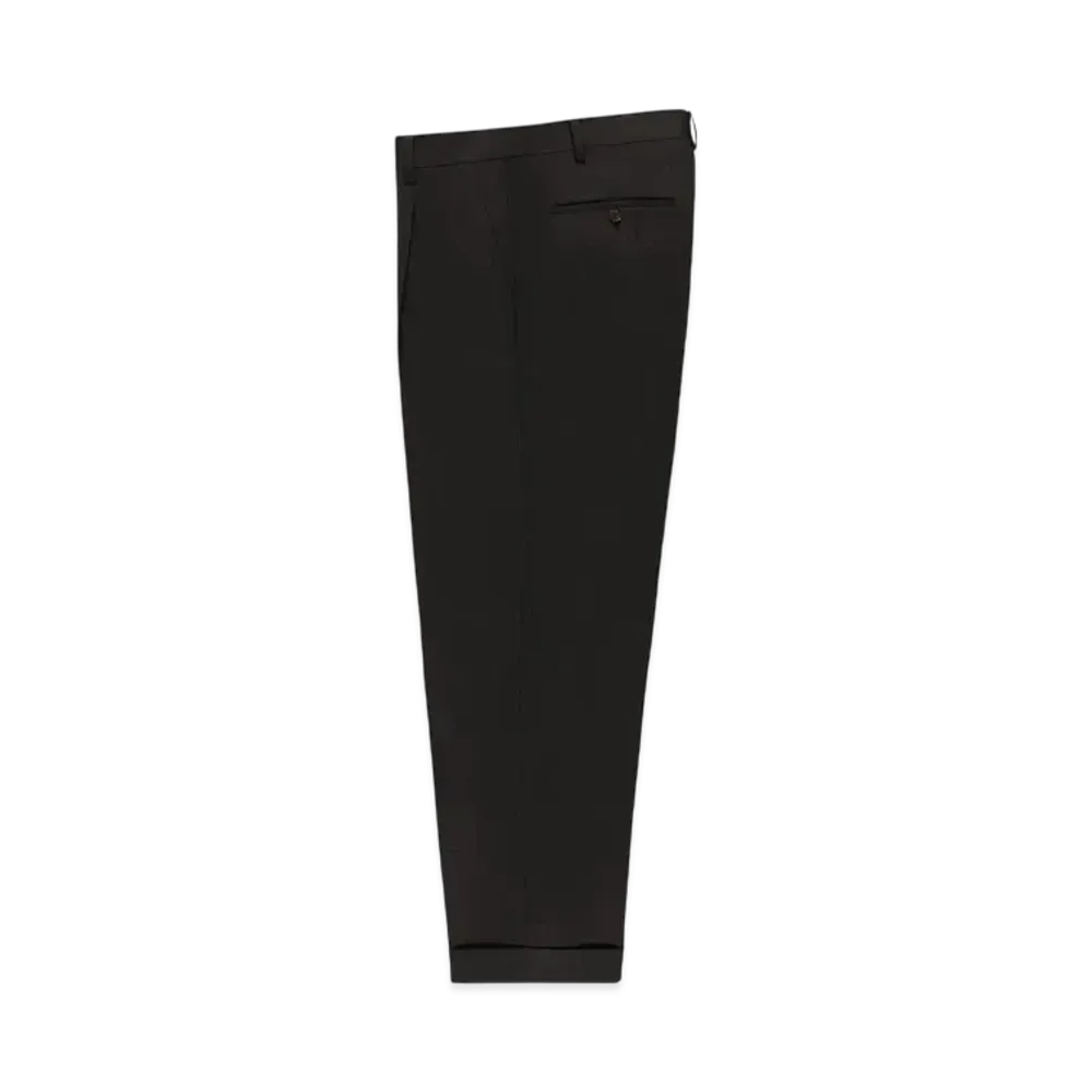 WACKO MARIA x DORMEUIL Pleated Trousers (Type-1) "Black"