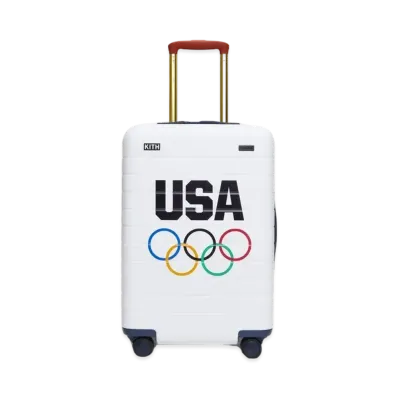 Kith x Team USA x Away PC Bigger Carry-On"White"